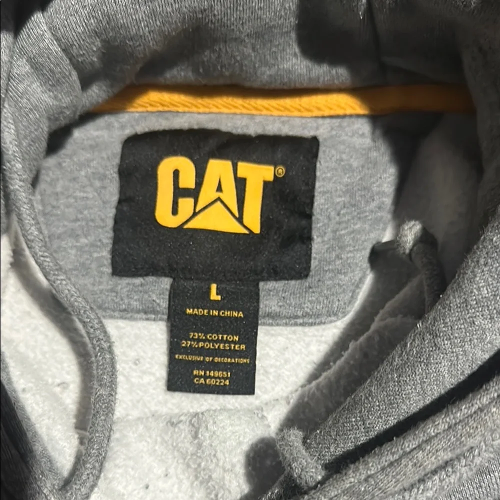 Gray and Black Pet Hoodie